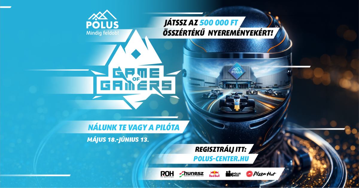 Padlógázzal indul a nyár - Gaming és autós élmények költöznek a Pólusba